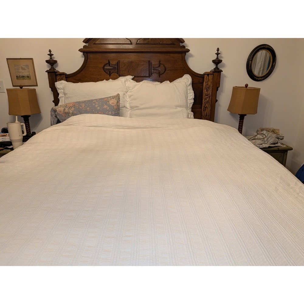 Docofil Portugal Cotton Textured Duvet Cover Queen